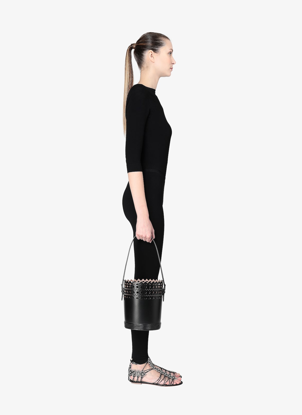 Handbags ALAÏA BLACK HANDBAGS